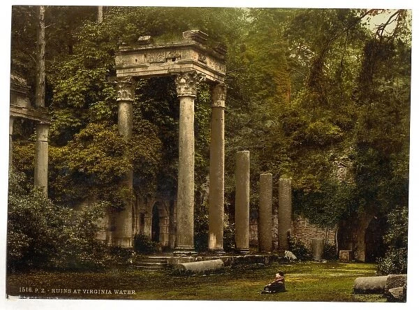 Windsor, ruins at Virginia Water, London and suburbs, Englan