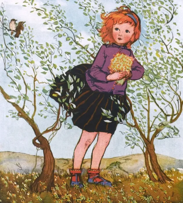 Framed Print : The Windy Hill by Muriel Dawson Framed Print : The Windy Hill by Muriel Dawson
