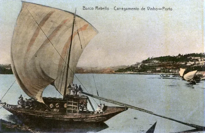 Framed Print : Wine boat on the River Douro, Porto, northern Portugal Framed Print : Wine boat on the River Douro, Porto, northern Portugal