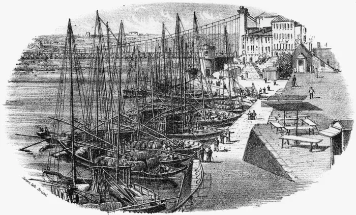 Framed Print : Wine Boats at Oporto Framed Print : Wine Boats at Oporto