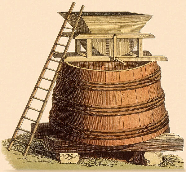 Winemaking Vat Date: 1880