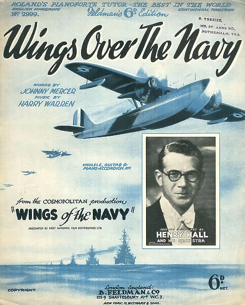 Wings Over The Navy, Music Cover