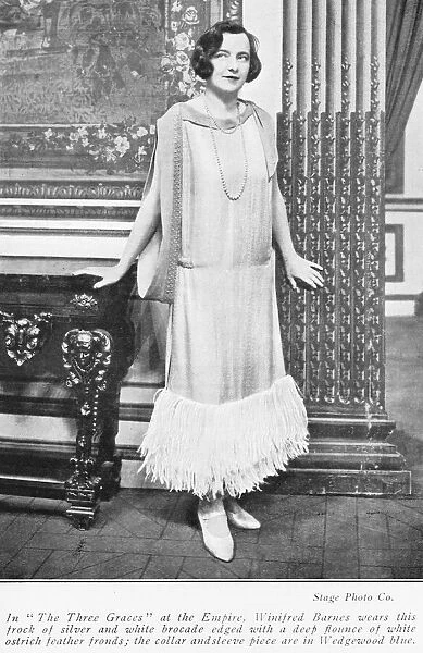 Winifred Barnes seen in The Three Graces at the Empire
