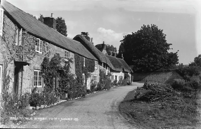 Framed Print : Winkle Street Cottages Framed Print : Winkle Street Cottages