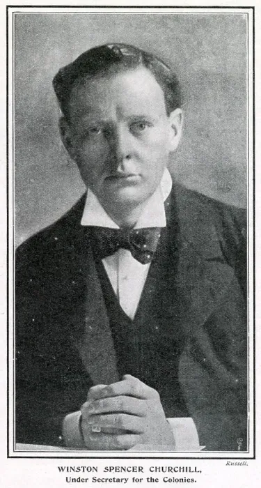 Framed Print : Winston Churchill (1874 - 1965), at the time under-secretary for the colonies in Campbell- Bannerman's government, later served as Prime Minister of the United Kingdom from 1940 to 1945, during the Second World War. Date: 1906 Framed Print : Winston Churchill (1874 - 1965), at the time under-secretary for the colonies in Campbell- Bannerman's government, later served as Prime Minister of the United Kingdom from 1940 to 1945, during the Second World War. Date: 1906