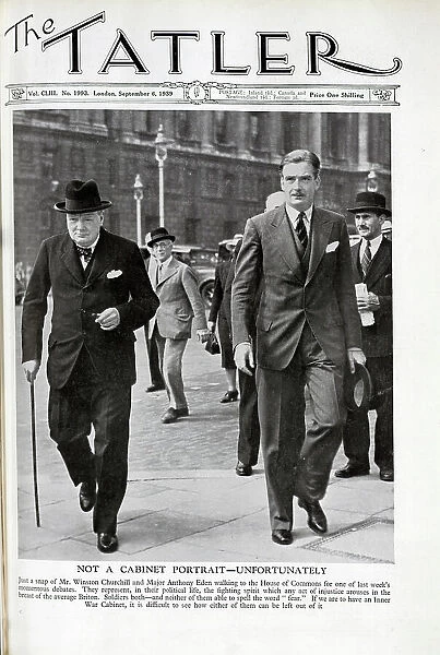 Winston Churchill and Anthony Eden