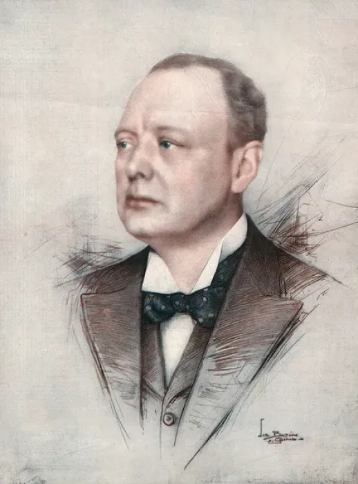 Framed Print : Winston Churchill, Chancellor of the Exchequer Framed Print : Winston Churchill, Chancellor of the Exchequer