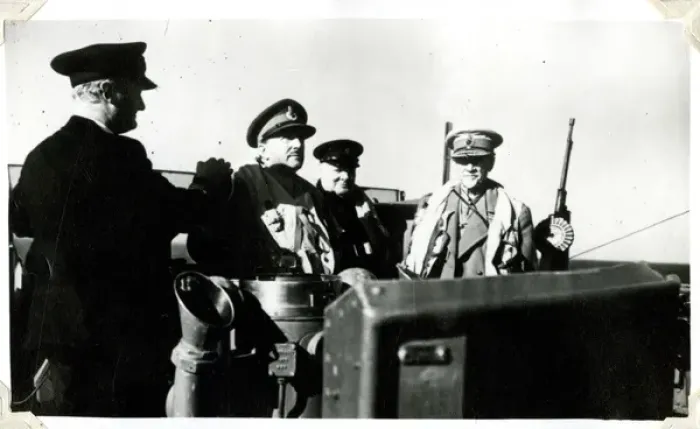 Framed Print : Winston Churchill and General Smuts, WW2 Framed Print : Winston Churchill and General Smuts, WW2