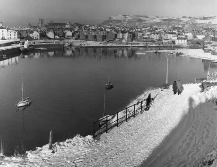 Framed Print : Winter in Aberystwyth Framed Print : Winter in Aberystwyth