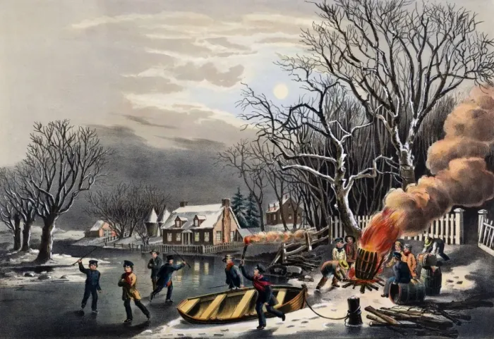 Framed Print : Winter Evening Framed Print : Winter Evening