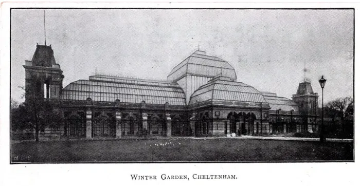 Framed Print : Winter Garden, Cheltenham, Gloucestershire Framed Print : Winter Garden, Cheltenham, Gloucestershire