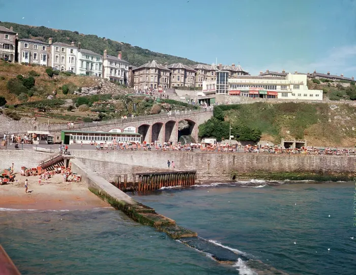 Framed Print : Winter Gardens from the pier, Ventnor, Isle of Wight Framed Print : Winter Gardens from the pier, Ventnor, Isle of Wight