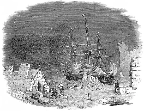 Winter Quarters, Arctic Explorers, c. 1849