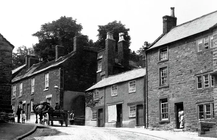 Framed Print : Wirksworth West End early 1900s Framed Print : Wirksworth West End early 1900s