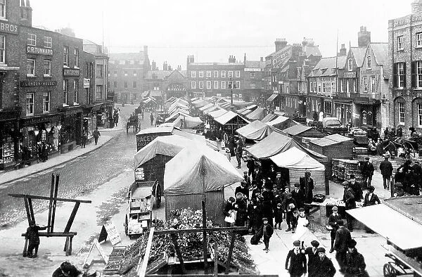 Wisbech Market early 1900s
