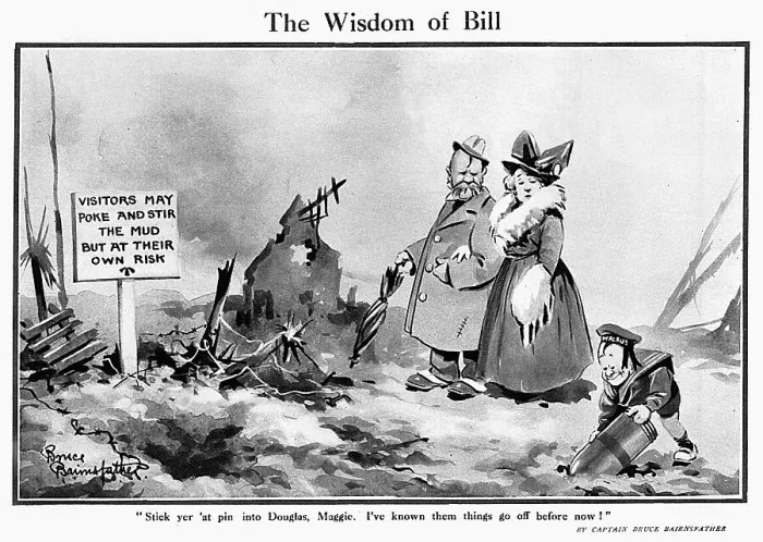Framed Print : The Wisdom of Bill, by Bairnsfather