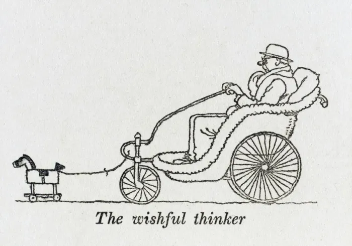 Framed Print : The Wishful Thinker / W H Robinson Framed Print : The Wishful Thinker / W H Robinson