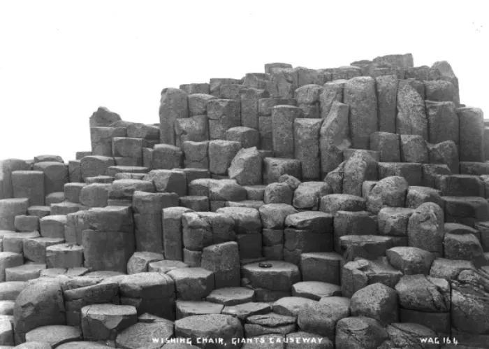 Framed Print : Wishing Chair, Giants Causeway