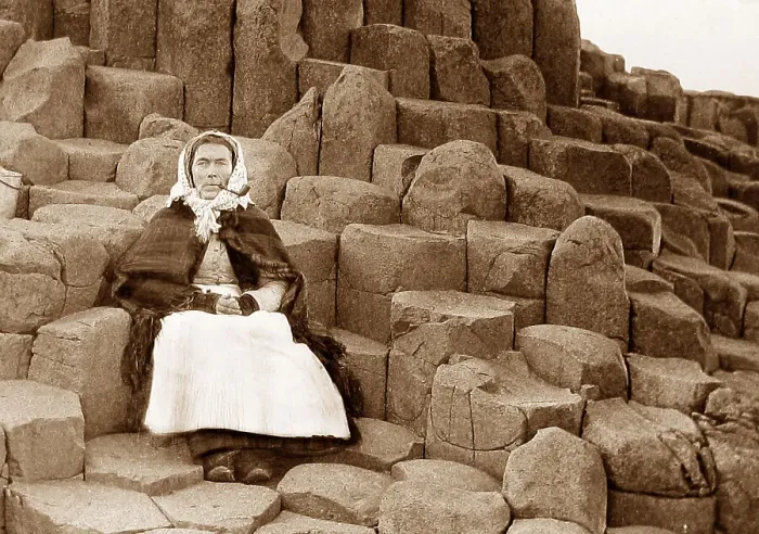 Framed Print : The Wishing Chair, Giants Causeway, Ireland Framed Print : The Wishing Chair, Giants Causeway, Ireland