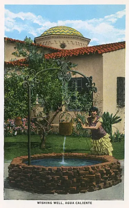 Framed Print : Wishing well, Agua Caliente, Tijuana, Mexico Framed Print : Wishing well, Agua Caliente, Tijuana, Mexico
