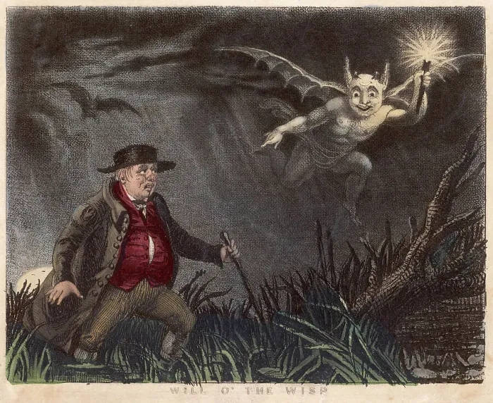 Framed Print : WILL OF THE WISP Framed Print : WILL OF THE WISP