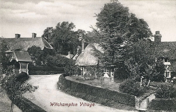 Witchampton Village, Dorset, England