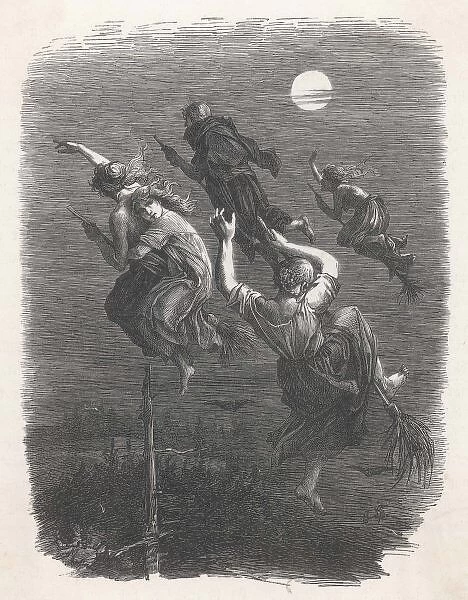 Witches on Broomsticks