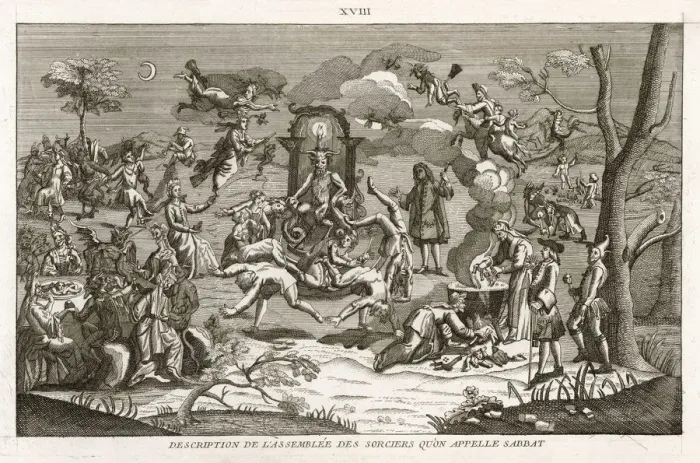 Framed Print : WITCHES / SABBAT (1783) Framed Print : WITCHES / SABBAT (1783)