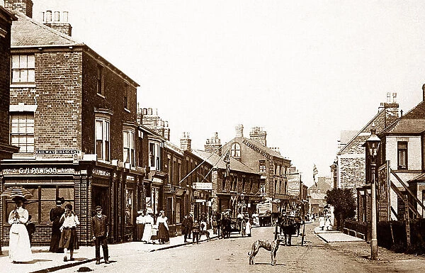 Withernsea Queen Street early 1900s