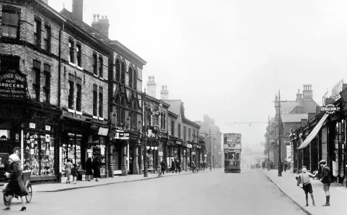 Framed Print : Withington Wilmslow Road early 1900s Framed Print : Withington Wilmslow Road early 1900s