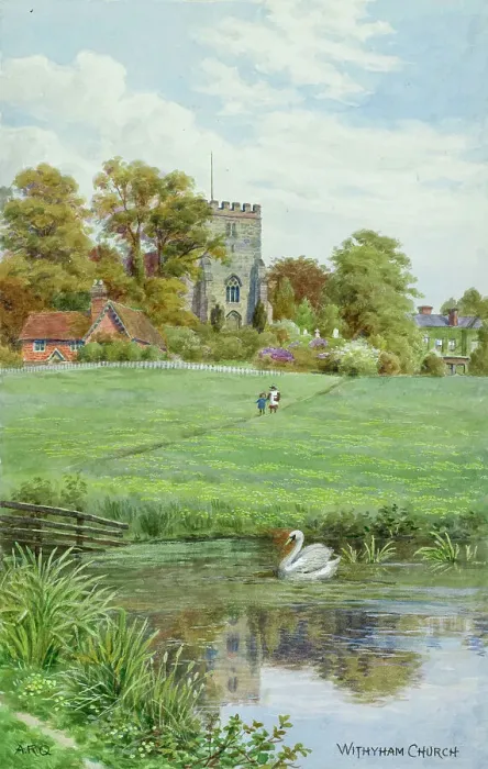 Framed Print : Withyham Church near Groombridge, Kent Framed Print : Withyham Church near Groombridge, Kent