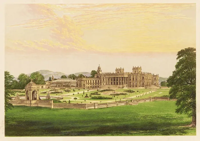 Framed Print : Witley Court, Worcestershire, England Framed Print : Witley Court, Worcestershire, England
