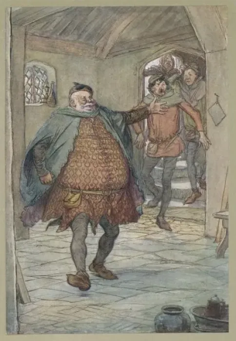 Framed Print : Wives of Windsor / Falstaf Framed Print : Wives of Windsor / Falstaf