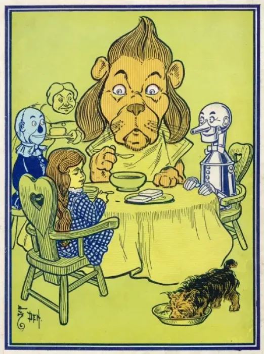 Framed Print : Wizard of Oz / Characters Framed Print : Wizard of Oz / Characters