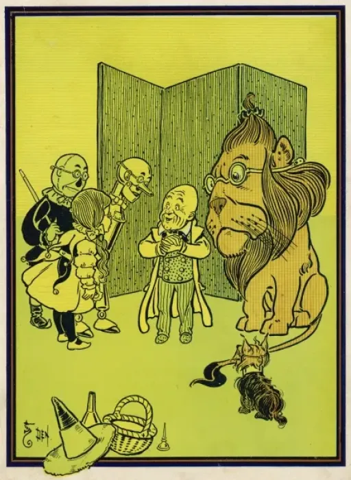 Framed Print : Wizard of Oz / Characters Framed Print : Wizard of Oz / Characters