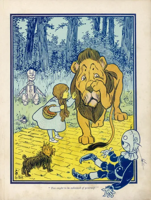 Framed Print : Wizard of Oz / Characters Framed Print : Wizard of Oz / Characters