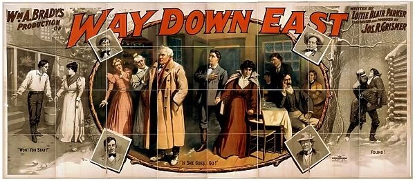 Wm. A. Bradys production of Way down East written by Lottie