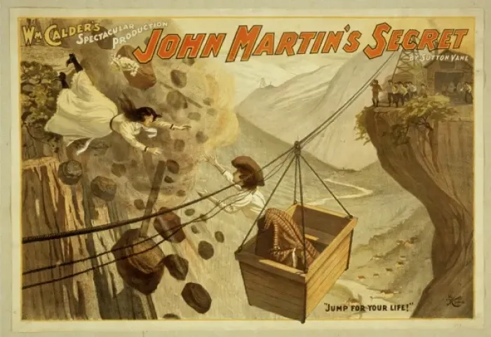 Framed Print : Wm. Calders spectacular production, John Martins secret by Framed Print : Wm. Calders spectacular production, John Martins secret by