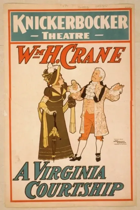 Framed Print : Wm. H. Crane. A Virginia courtship Framed Print : Wm. H. Crane. A Virginia courtship