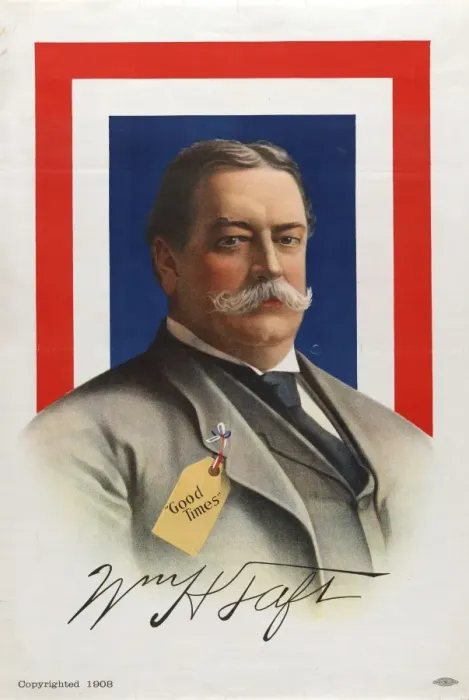 Framed Print : Wm. H. Taft - good times Framed Print : Wm. H. Taft - good times