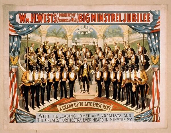 Wm. H. Wests Big Minstrel Jubilee (formerly of Primrose & W