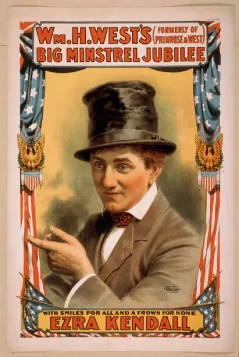 Framed Print : Wm. H. Wests Big Minstrel Jubilee (formerly of Primrose & W Framed Print : Wm. H. Wests Big Minstrel Jubilee (formerly of Primrose & W