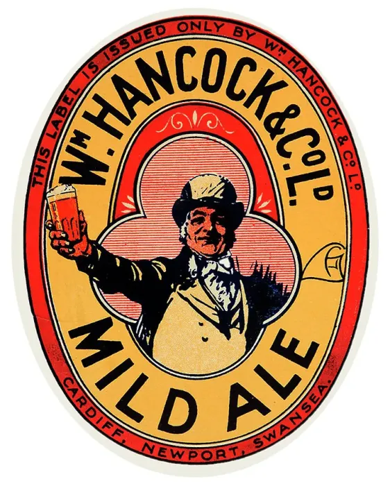 Framed Print : Wm Hancock Mild Ale