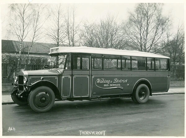 Woking and District 29 seater Thanet bus