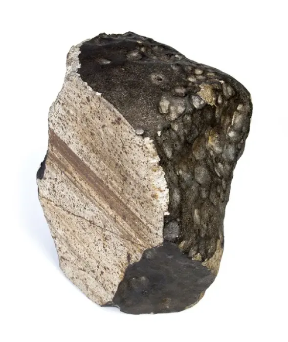 Framed Print : Wold Cottage meteorite Framed Print : Wold Cottage meteorite