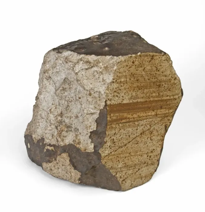 Framed Print : Wold Cottage meteorite Framed Print : Wold Cottage meteorite