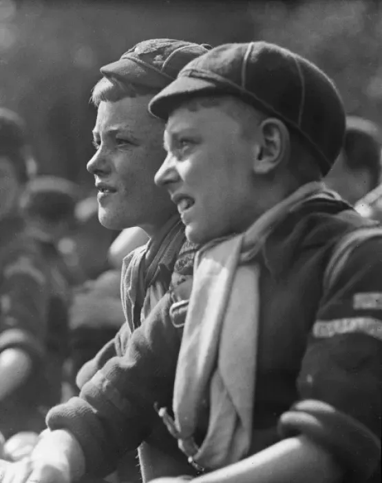 Framed Print : Wolf Cub Scout gathering at Hyde Park Framed Print : Wolf Cub Scout gathering at Hyde Park