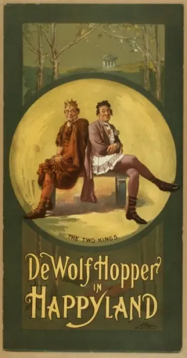 Framed Print : De Wolf Hopper in Happyland Framed Print : De Wolf Hopper in Happyland