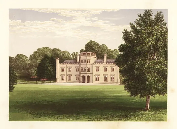 Framed Print : Wolseley Hall, Staffordshire, England Framed Print : Wolseley Hall, Staffordshire, England