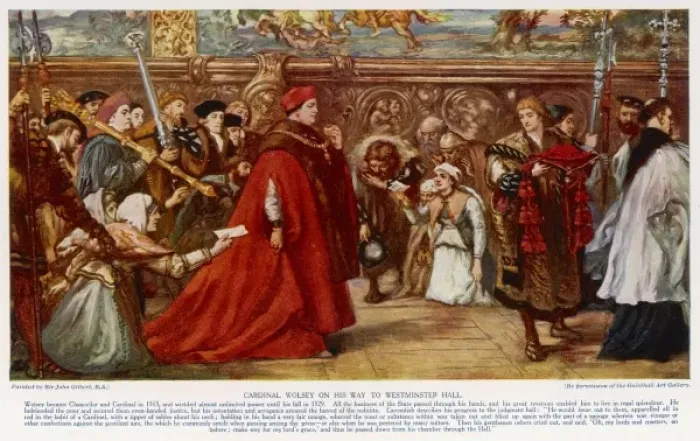 Framed Print : Wolsey / John Gilbert Framed Print : Wolsey / John Gilbert